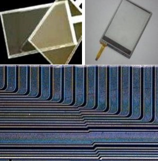 ITO薄膜、銀漿蝕刻劃線