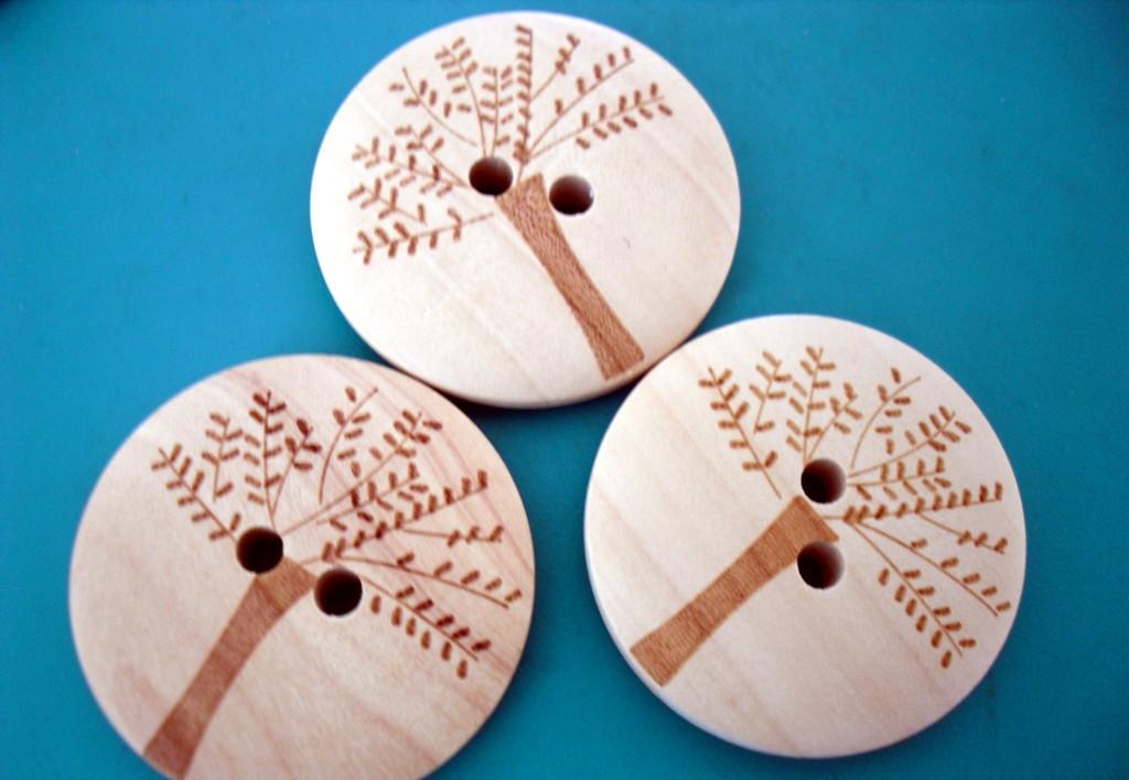 激光打標(biāo)紐扣樣品圖